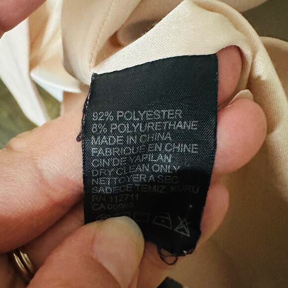 JAY GODFREY Women's Pink Blush Thompson Strapless Midi Dress Size 0 - Picture 8 of 9